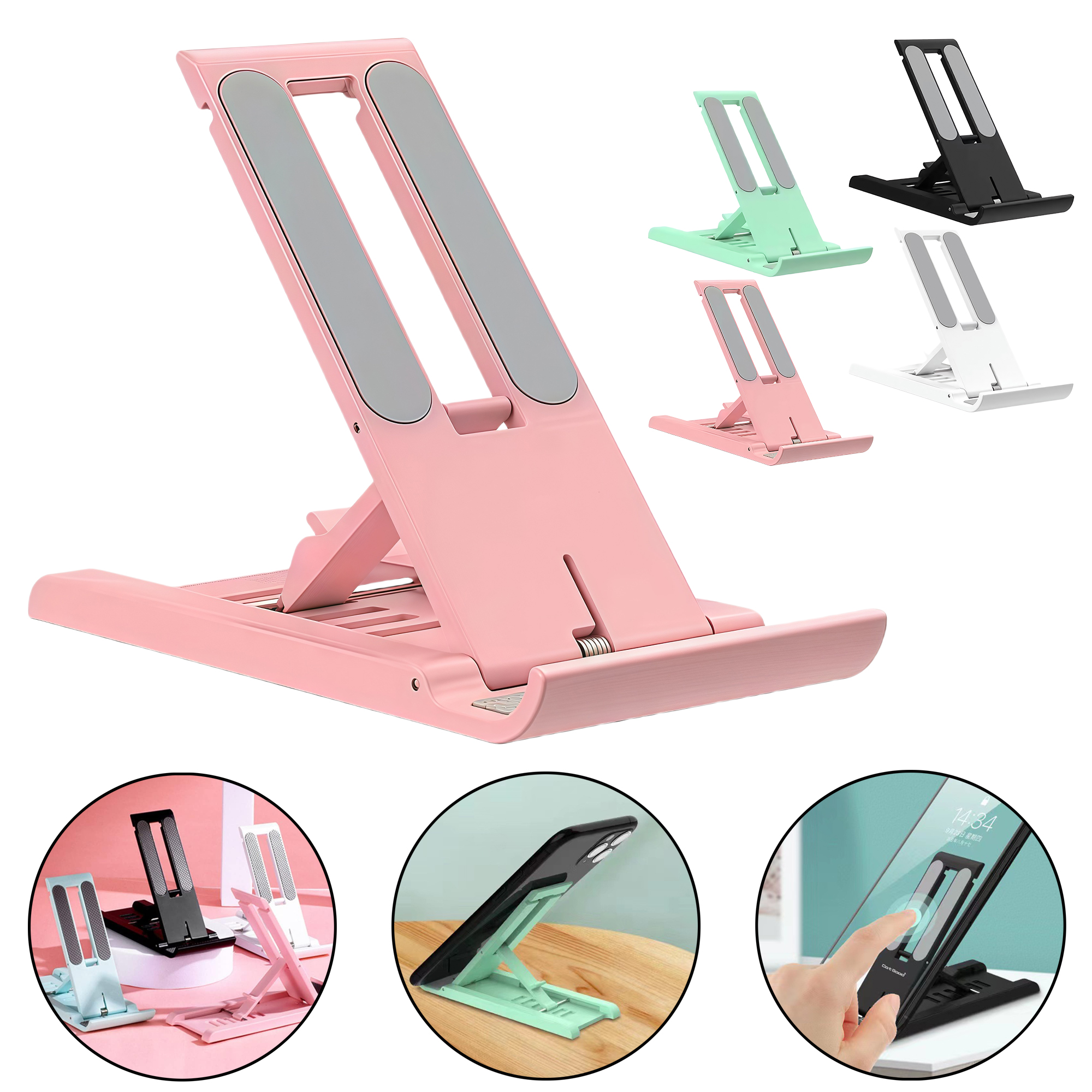 Glitter Phone Ring Holder- Foldable 360 Rotating Circular Ring Stand for Mobile Phone 6