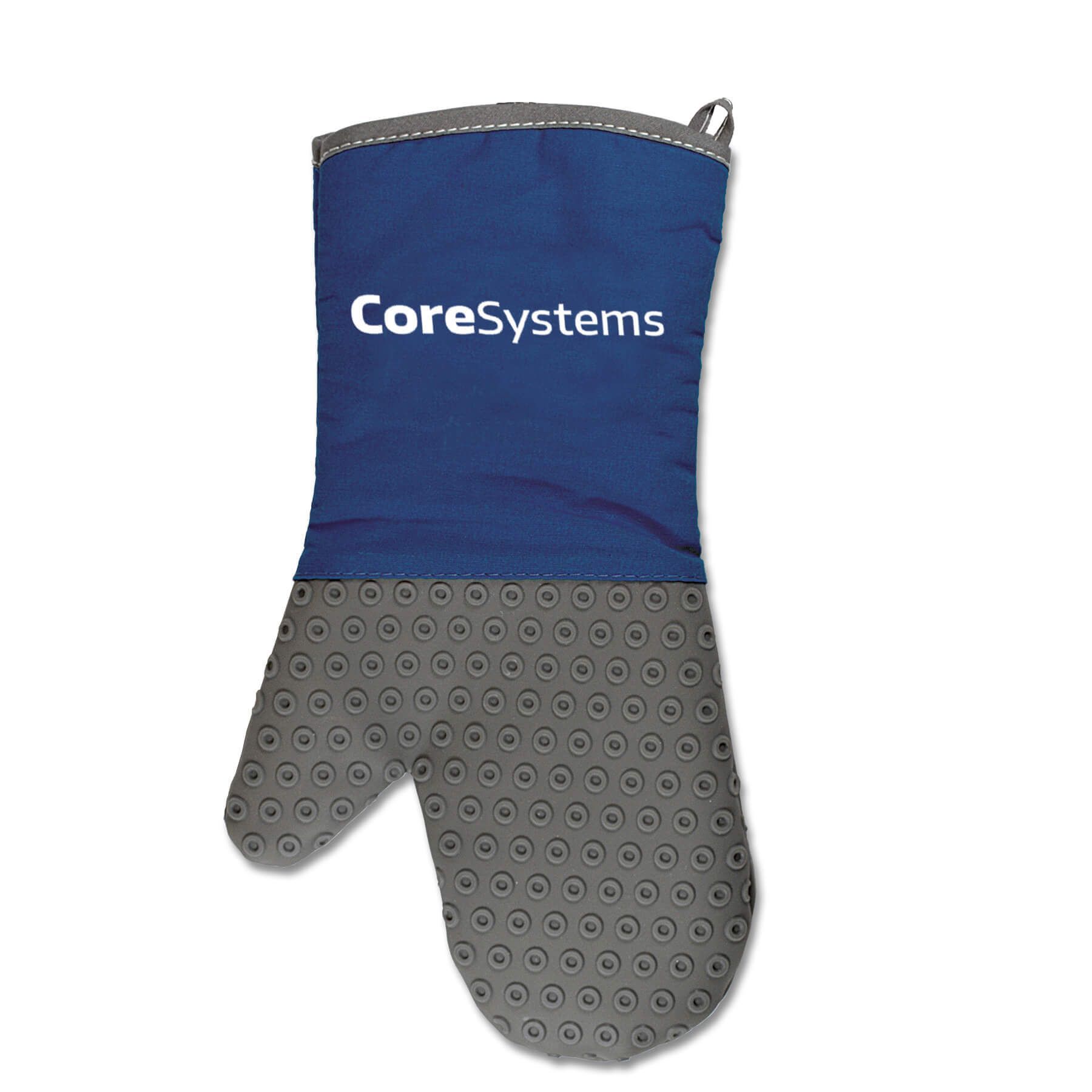 Two-Tone Silicone Oven Mitt 13
