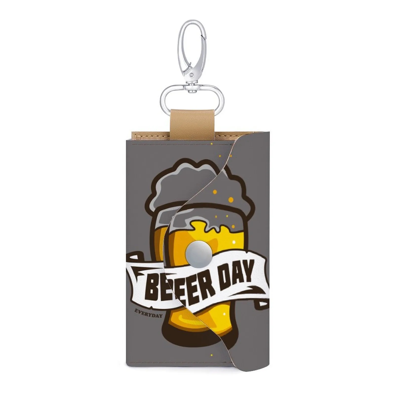 Custom Leather Key Pouch with Logo Bulk Wholesale for Promotional Gifts 8