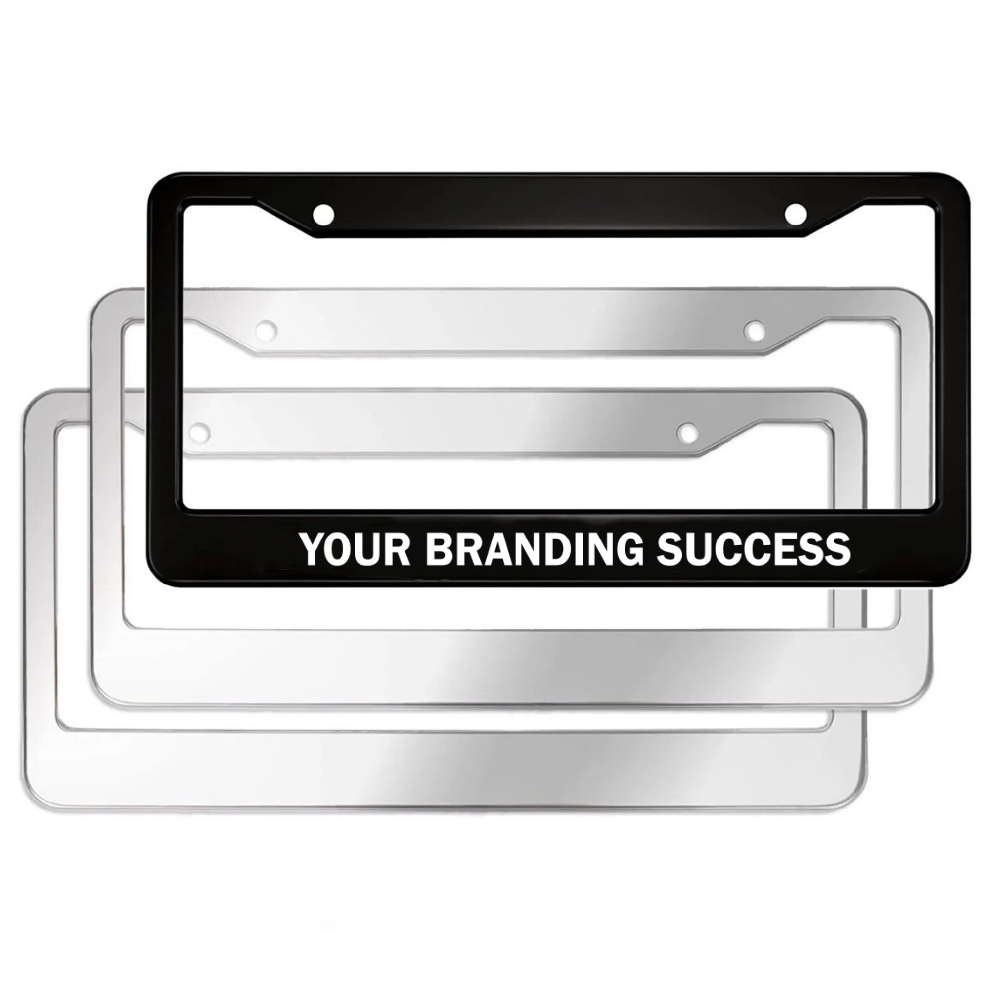 Aluminum Alloy License Plate Frame 1