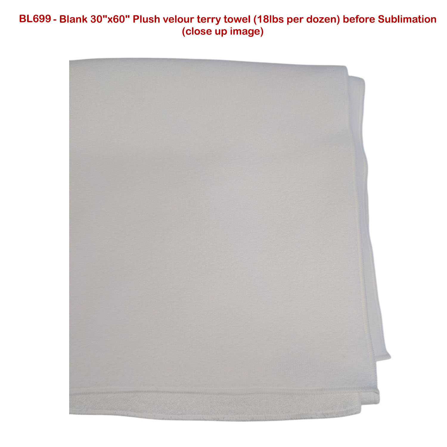 24 Hr Express Ship - Heaviest Weight, Plush Velour Terry Cotton Blend Beach Towel, 30x60, Sublimated 8