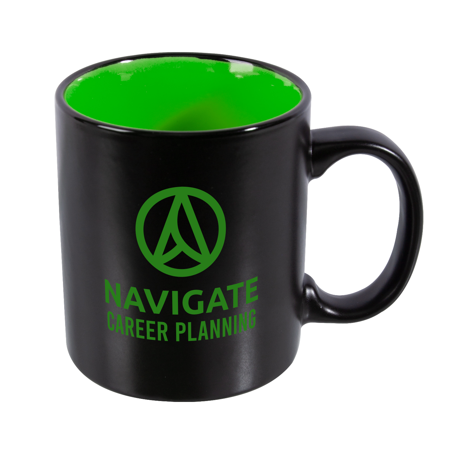 11 oz. Matte Inner Chroma Mug (1 Color Imprint) 3