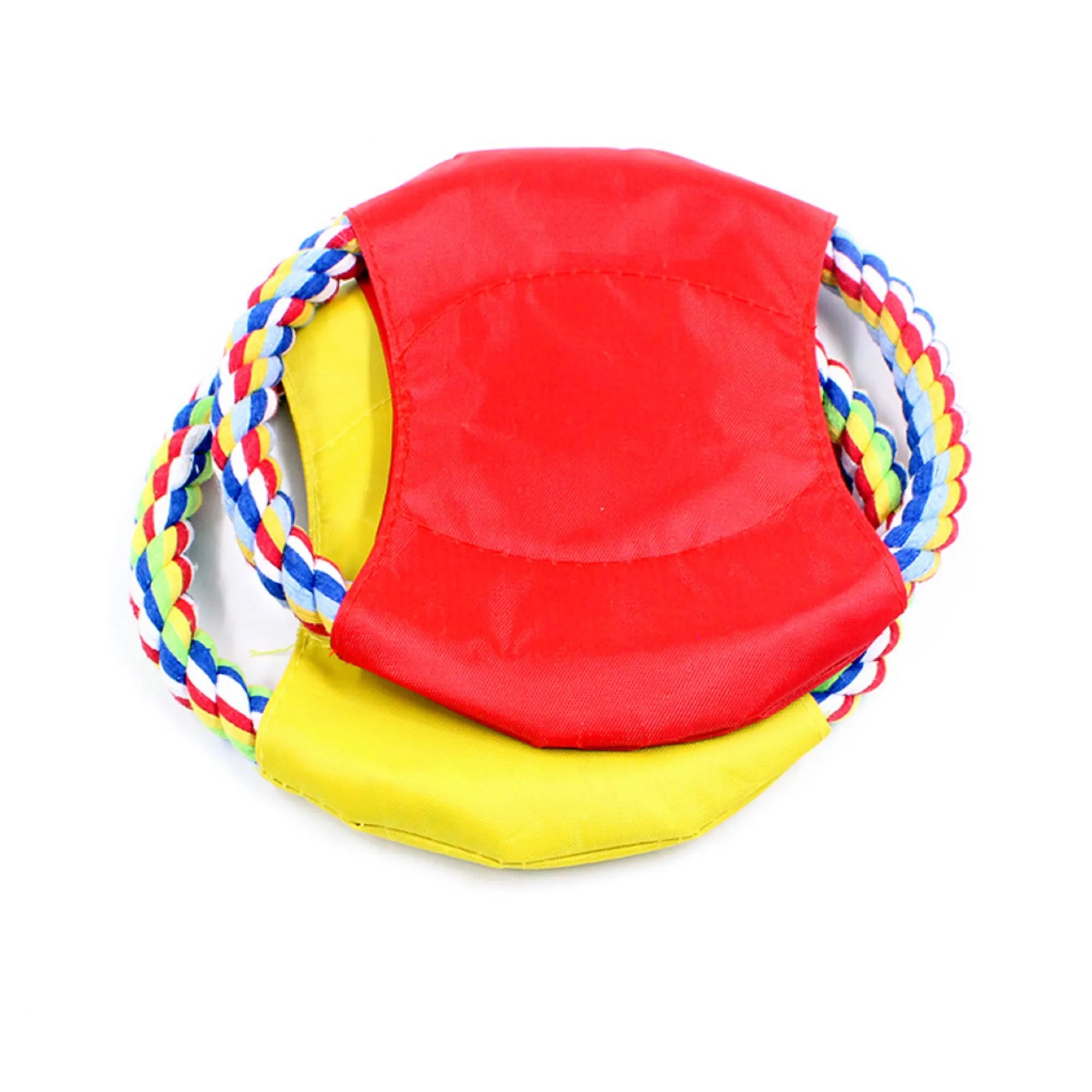 Puppy Dog Rope Throwing Flying Disc Toys 3