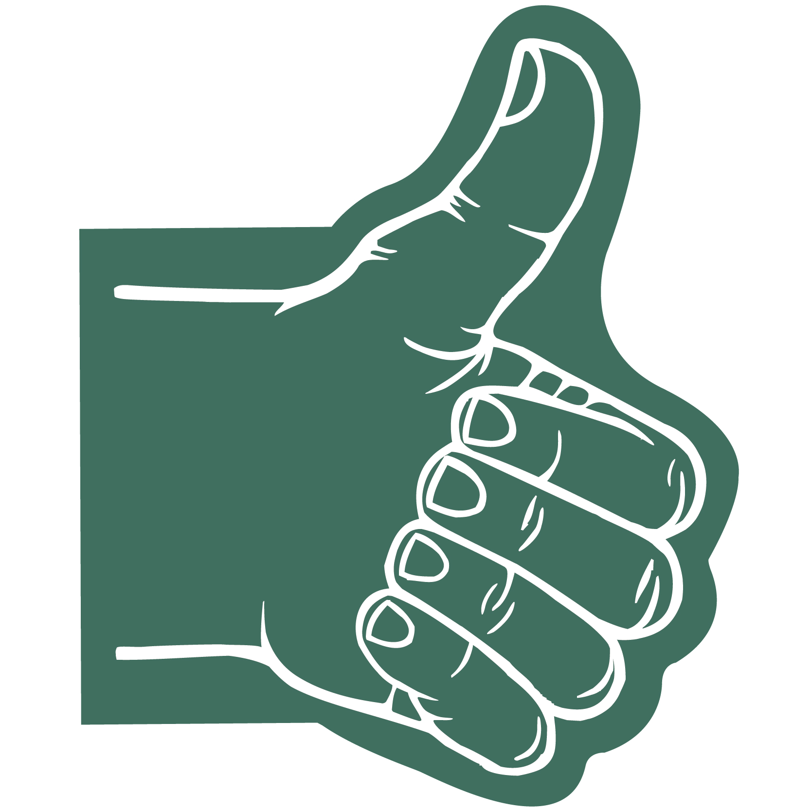 Giant Thumbs Up Hand 8