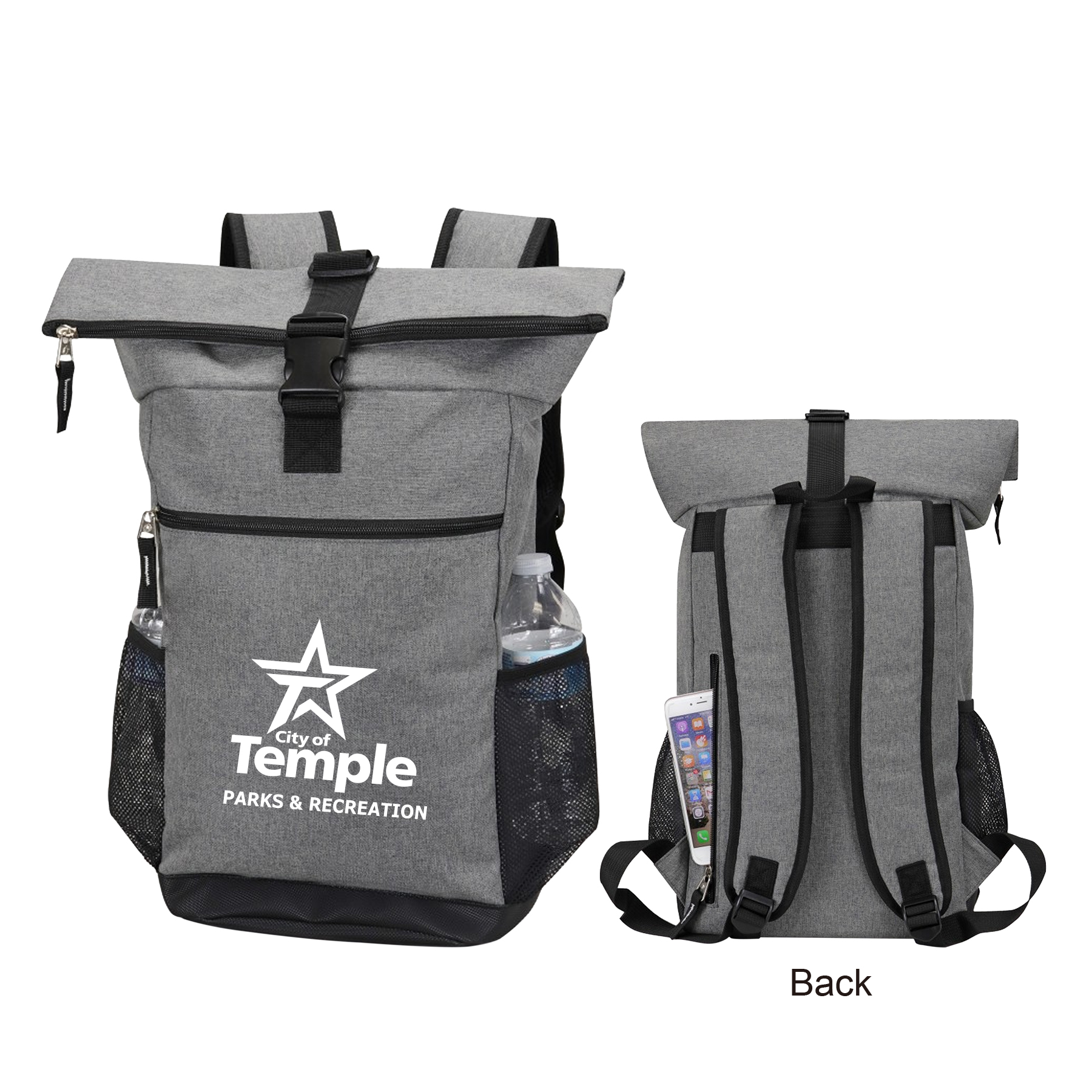 High Performance Top Flap Laptop Backpack 2