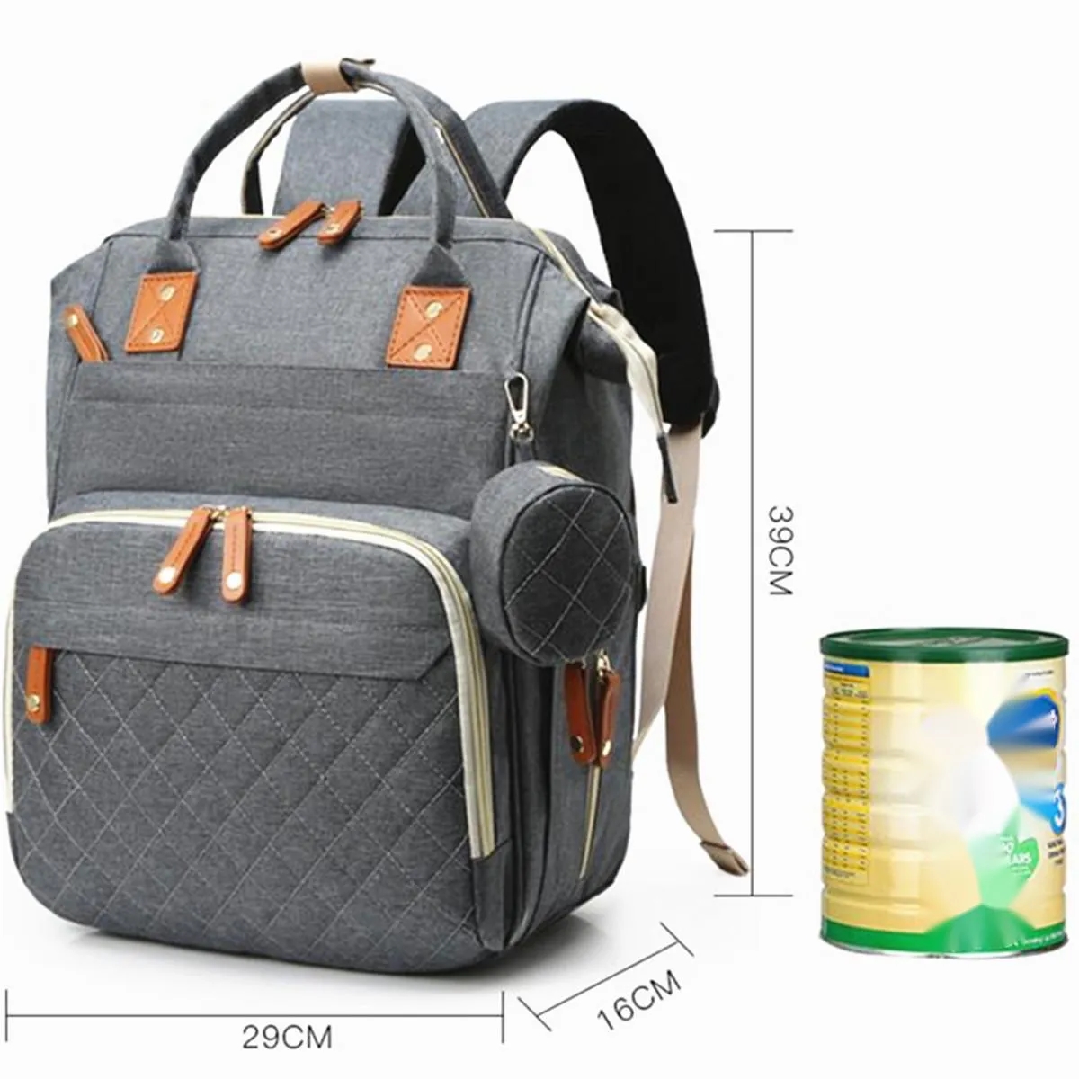 Diaper Bag Backpack with USB Charging Port 2