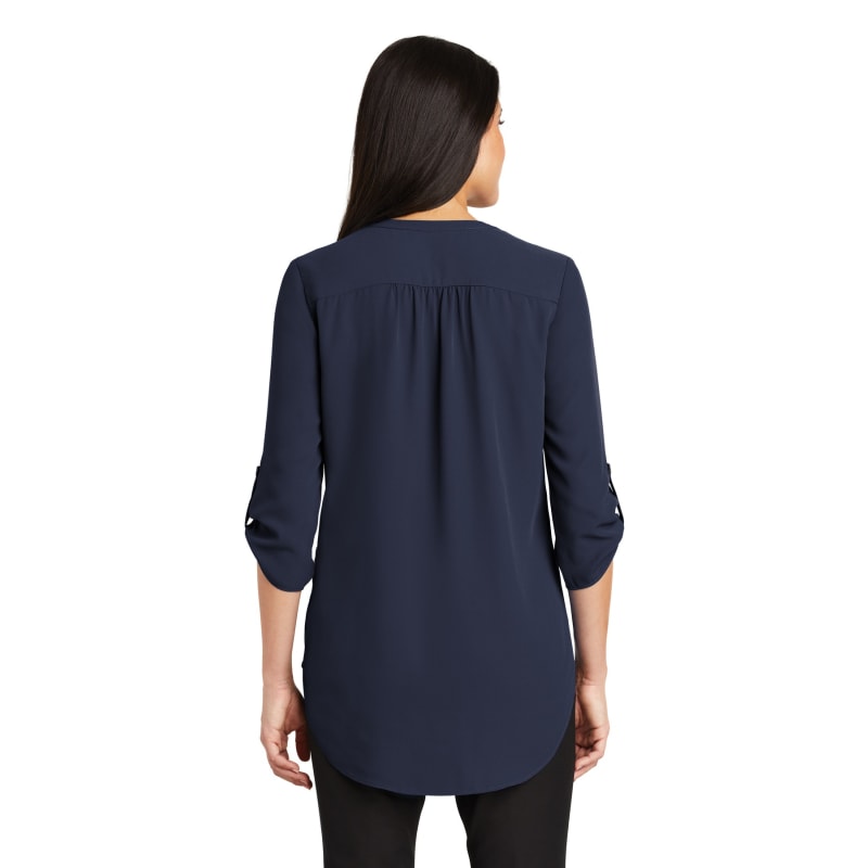 Port Authority Ladies 3/4-Sleeve Tunic Blouse. 26