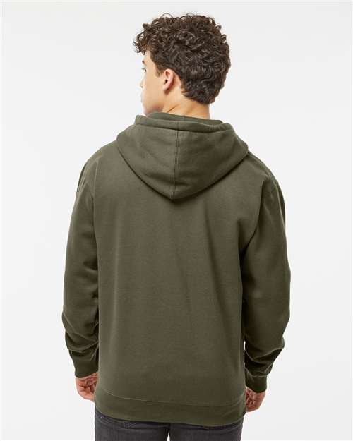 Unisex Heavyweight Full-Zip Hooded Sweatshirt - IND4000Z 20
