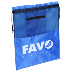 Solelo Travel Polyester Drawstring Shoe Bag 15