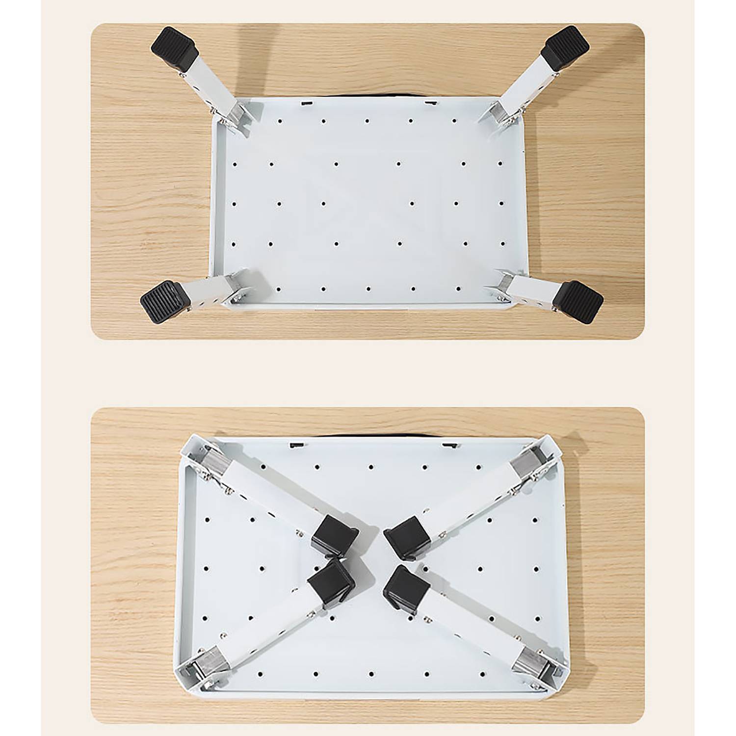 Mini Stainless Steel Folding Stool 6