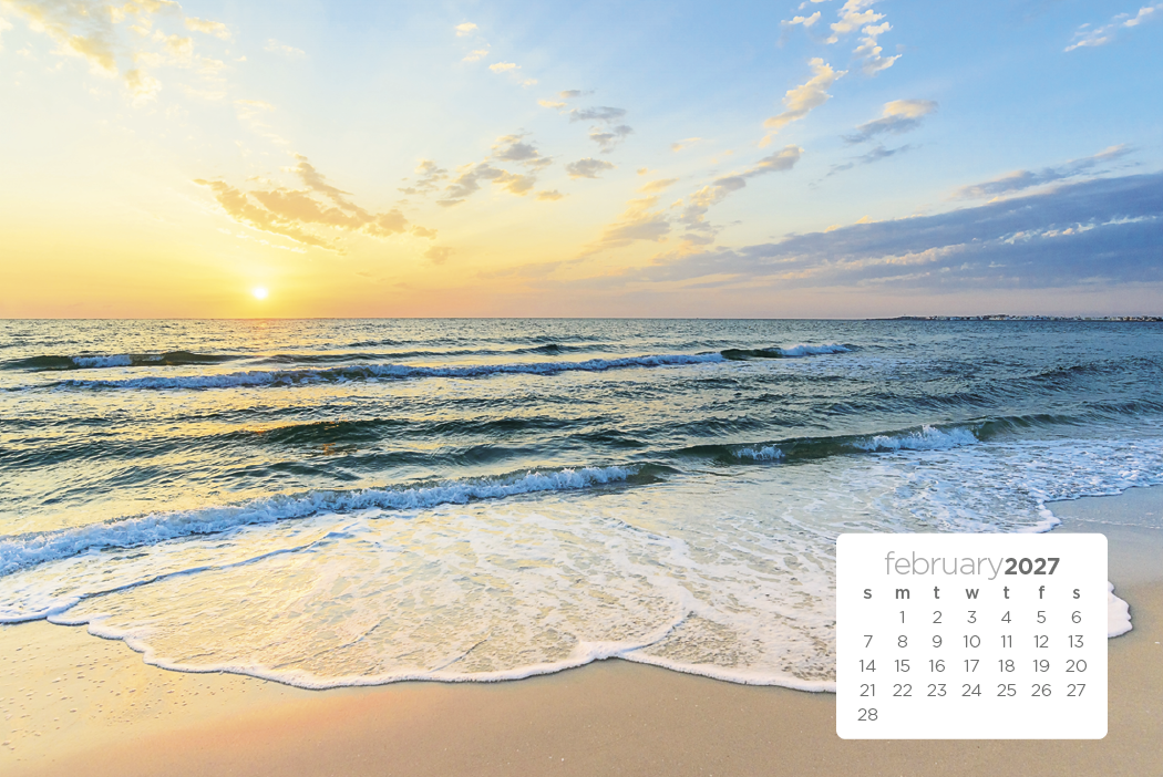 Triumph® Calendars Simplicity Large Desk Calendar 62