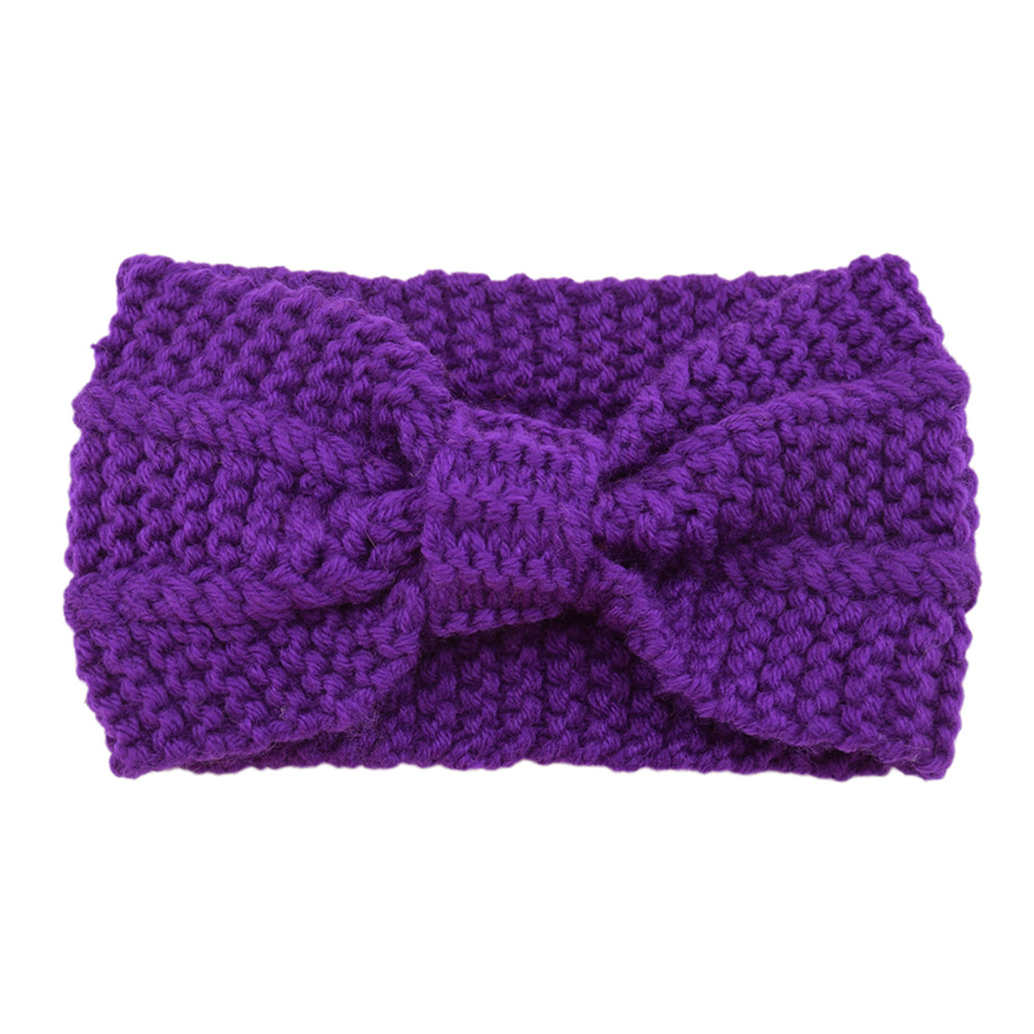 Warmer Soft Stretch Knit Crochet Headband For Women 5