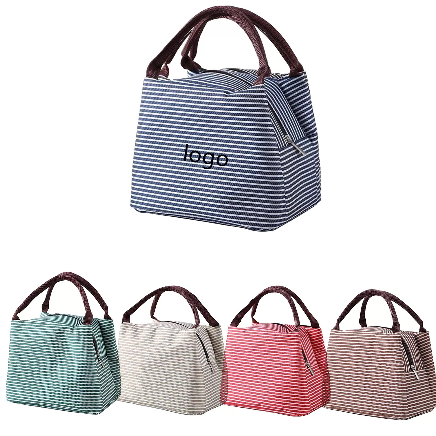 Reusable Insulated Lunch Bag Cooler Tote Box 4