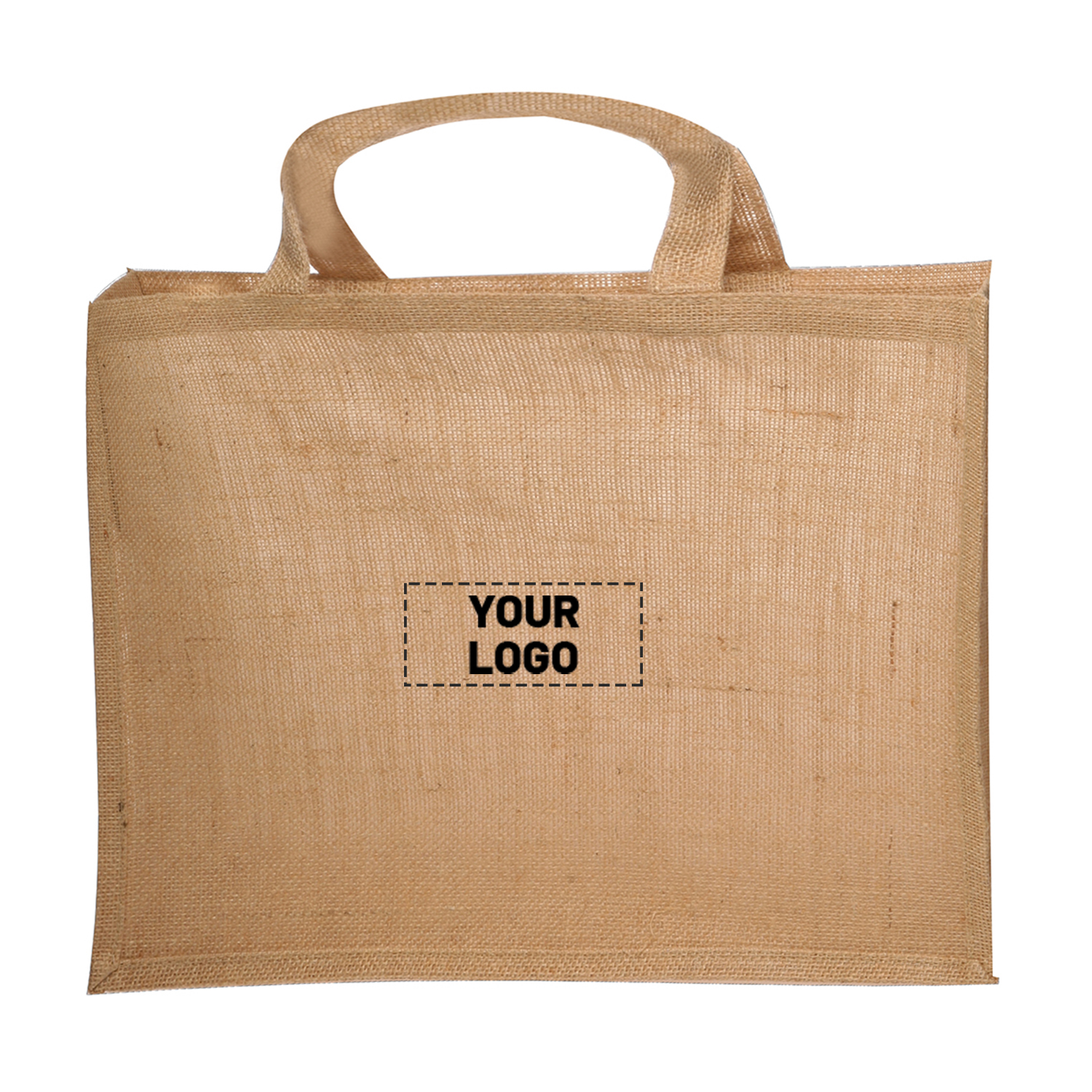 Large Size Jute Tote Bag, custom tote bag with logo imprint 2