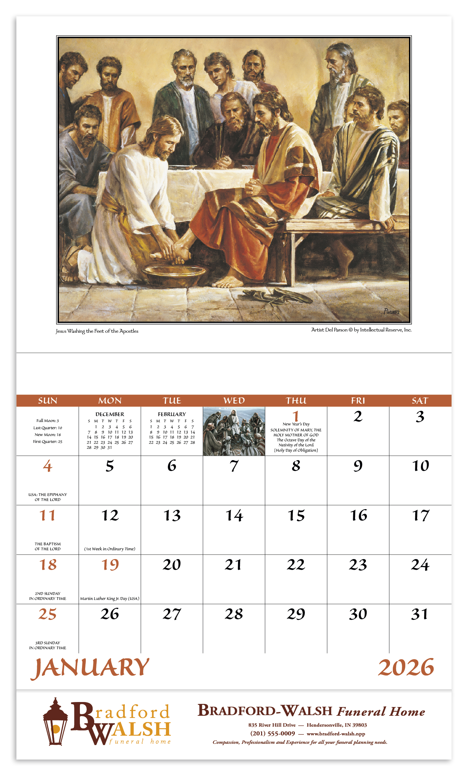 Good Value™ God's Gift - Stapled Calendar 33