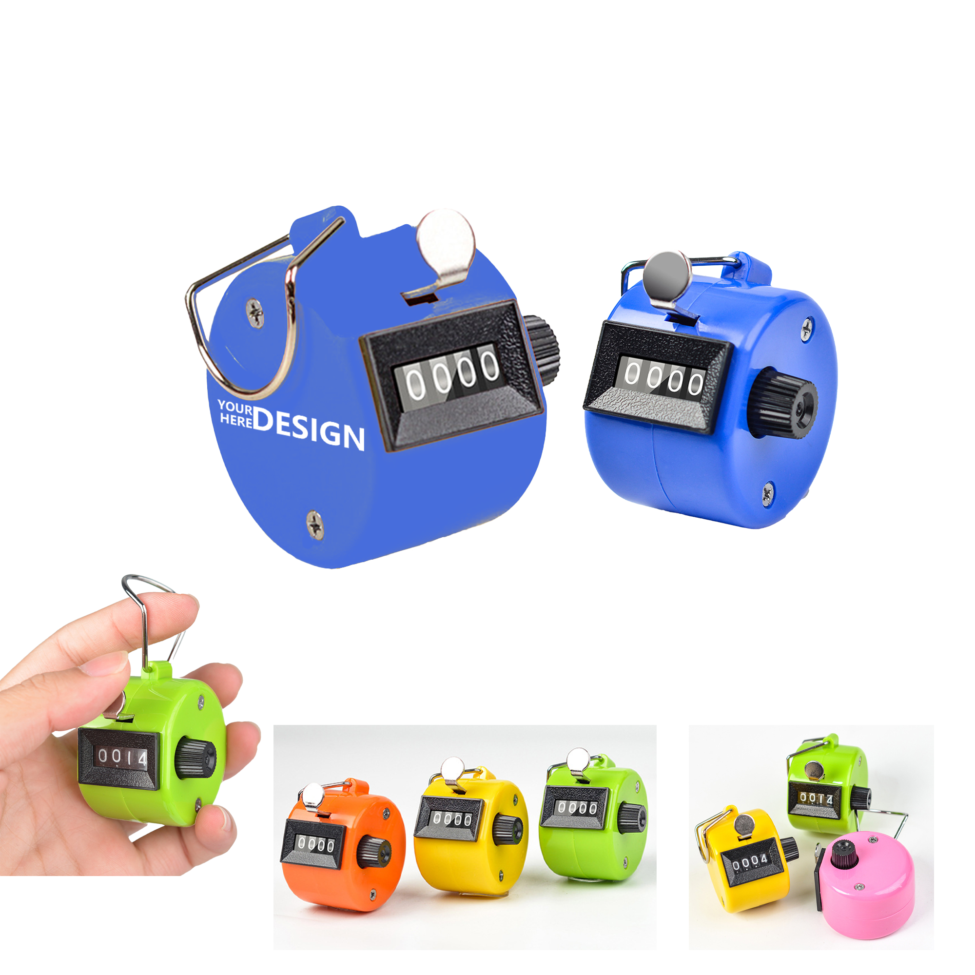 Plastic Colorful Mechanical Counter 2