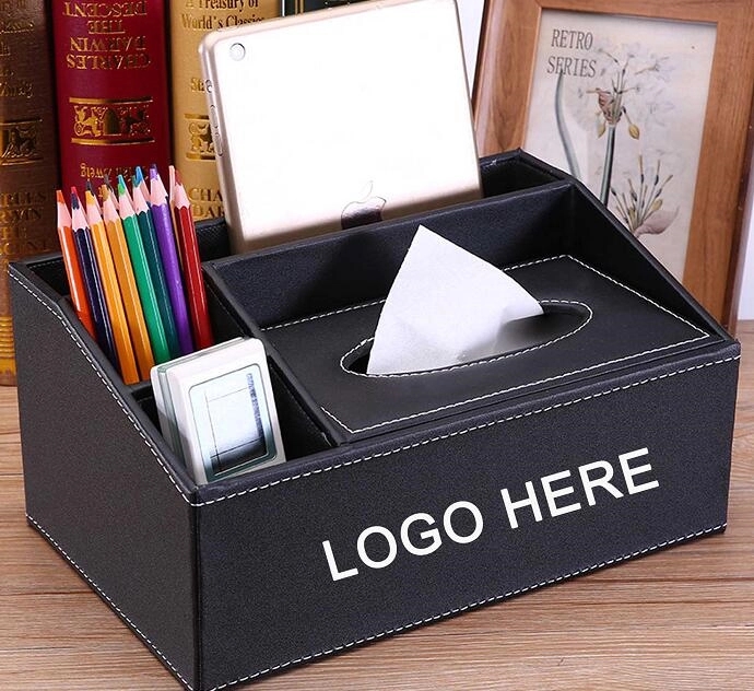 Leather Household Multifunction Tissue Box 1
