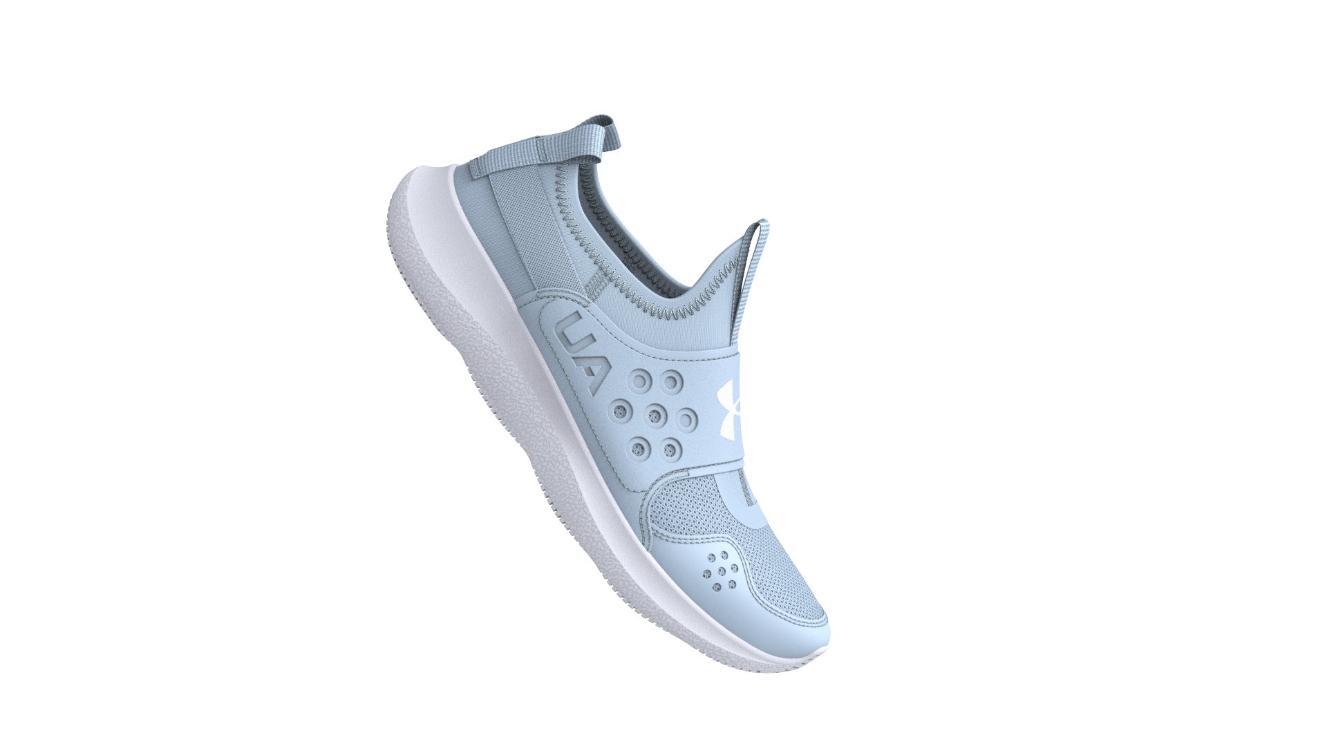Girls' Grade School UA Runplay Running Shoes  8