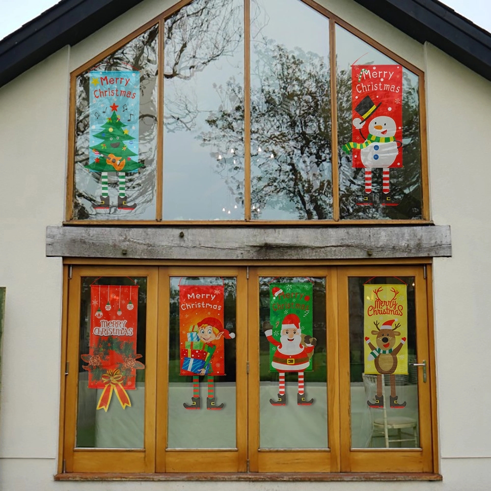 Christmas Decorative Ornaments Door Banners 8