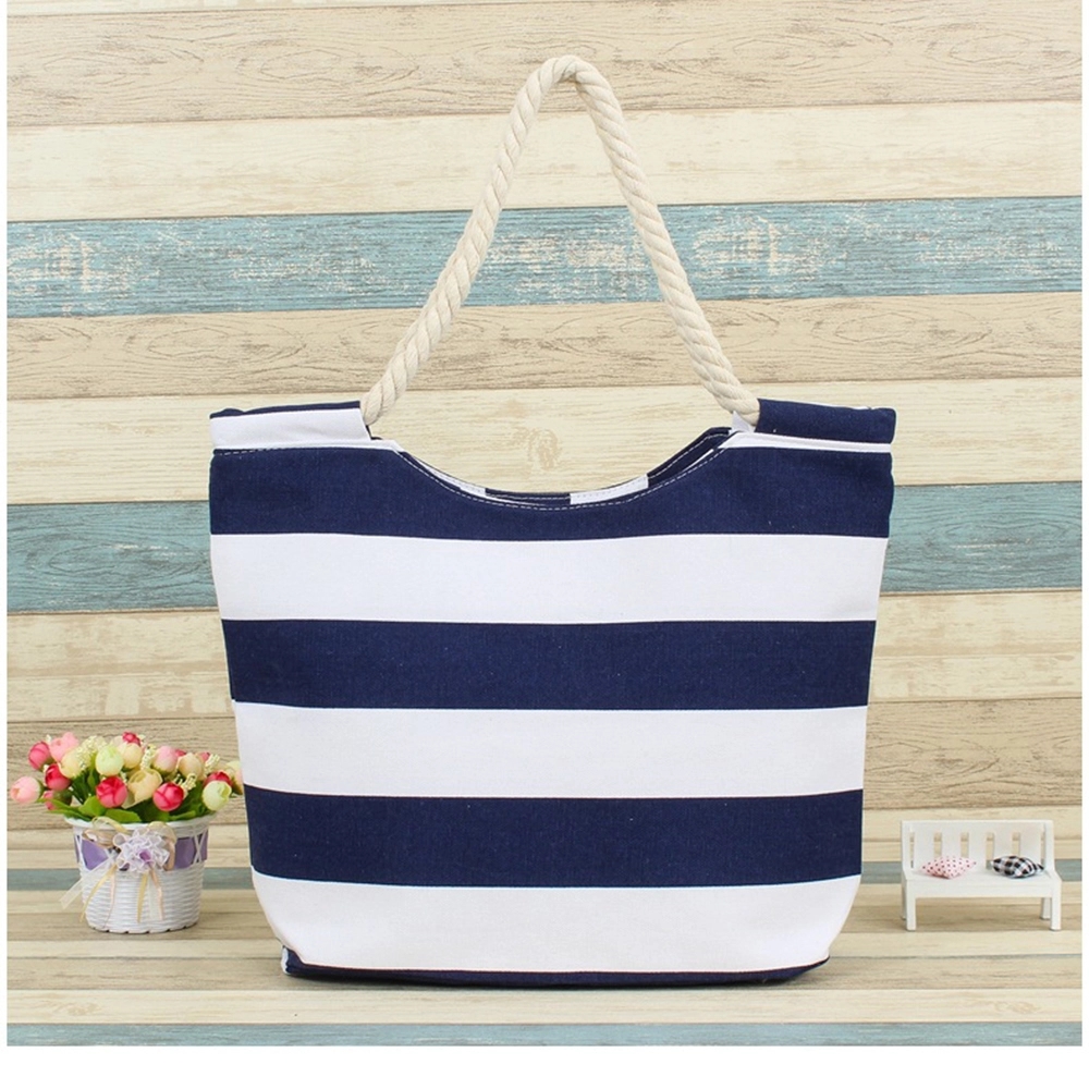 Handle Handbag Tote Beach Bag, custom tote bag with logo imprint 5