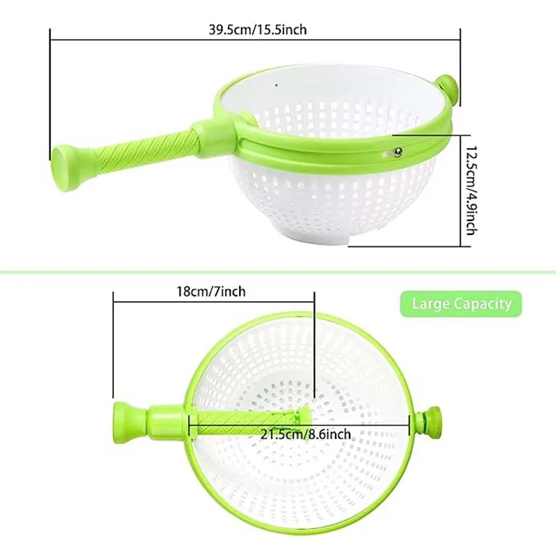 Salad spinner fruit and vegetable washer 5