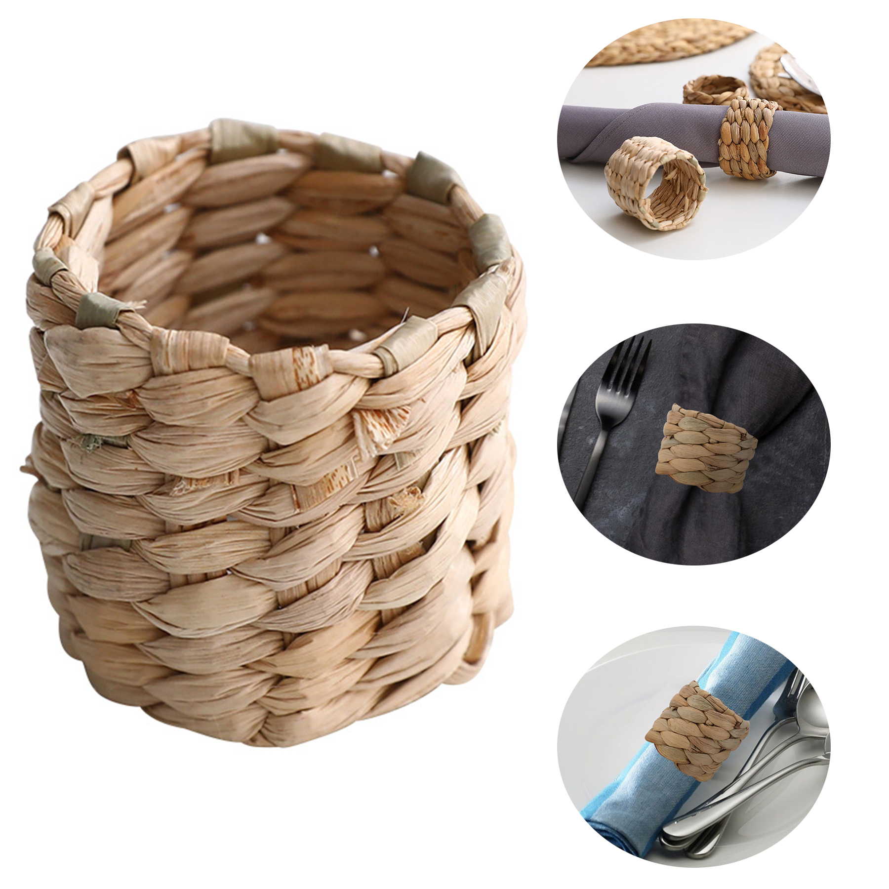 Straw Napkin Ring Holder 2