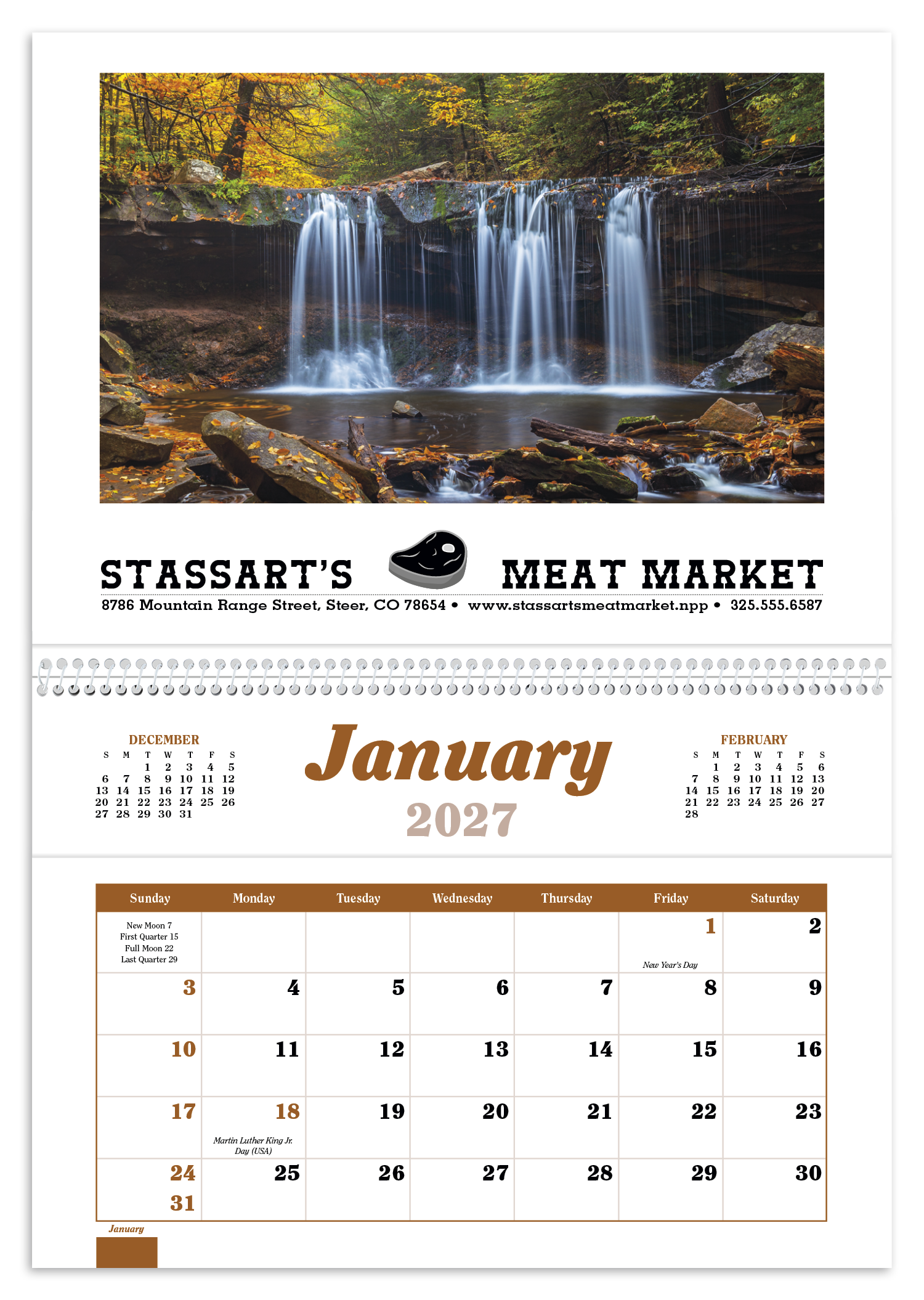 Triumph® Calendars Home Cooking Guide Pocket Calendar 10