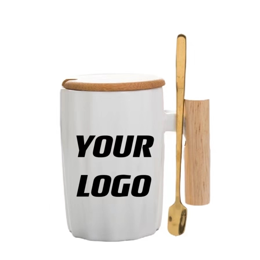 Coffee Cup With Lid And Spoon 2