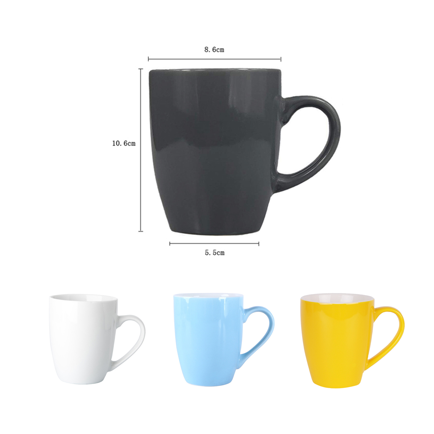 12 Oz. Ceramic Coffee Mug 1