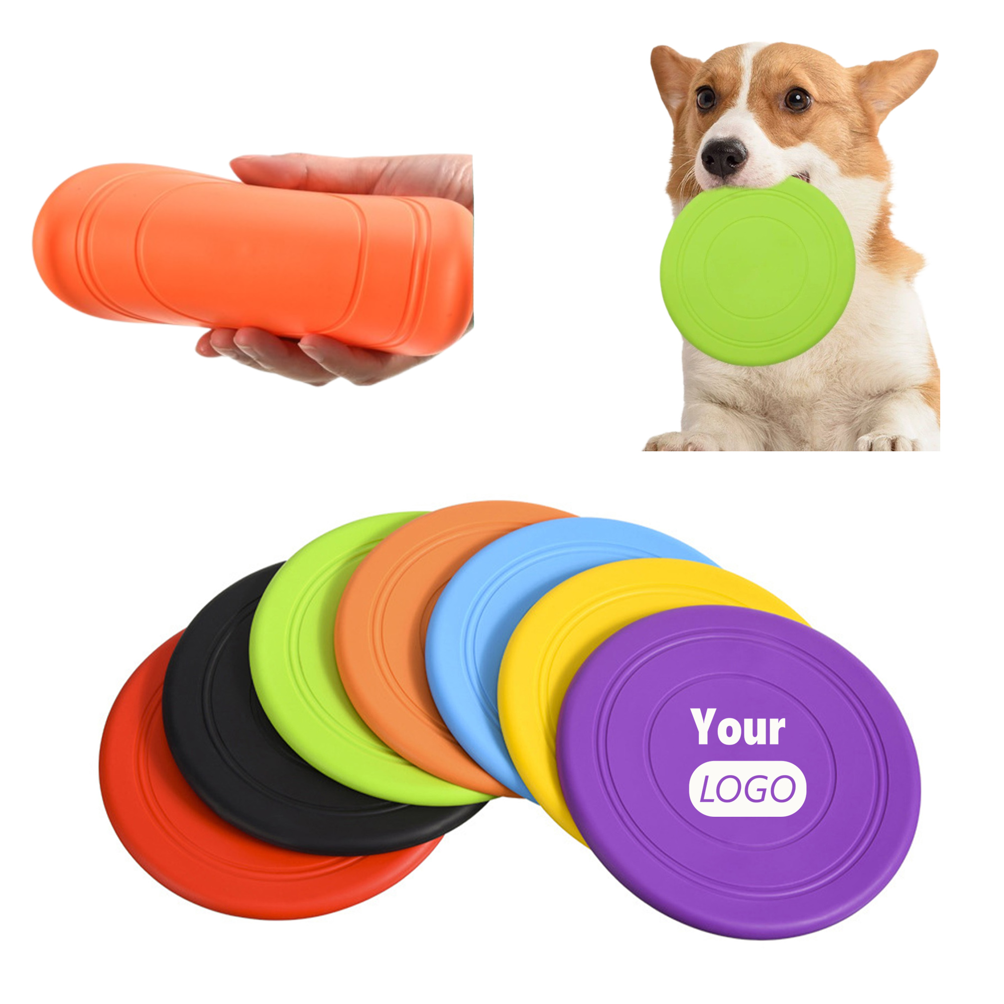 Pet Flexible Flying Disc Toy 2