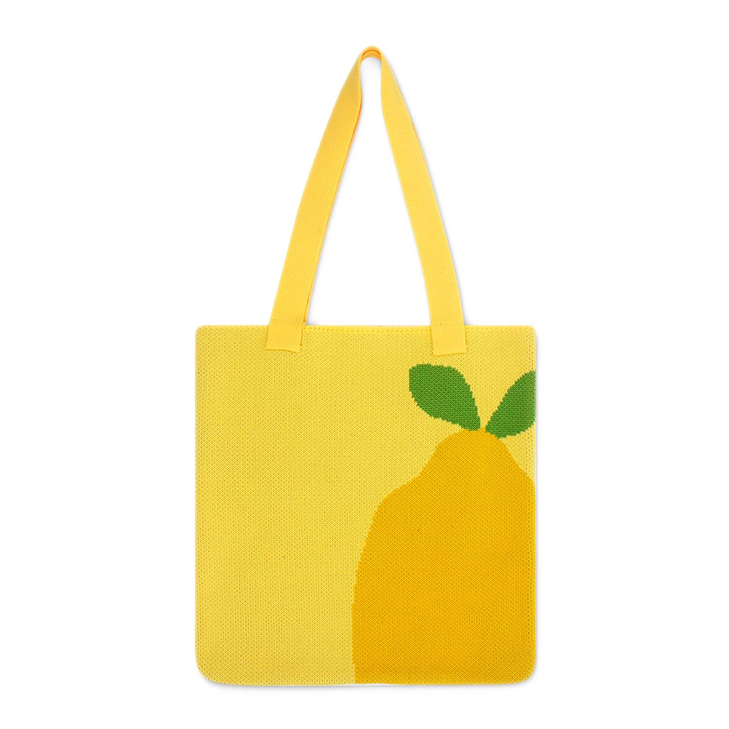 Polyester Fruit Woven Tote Bag, custom tote bag with logo imprint 5