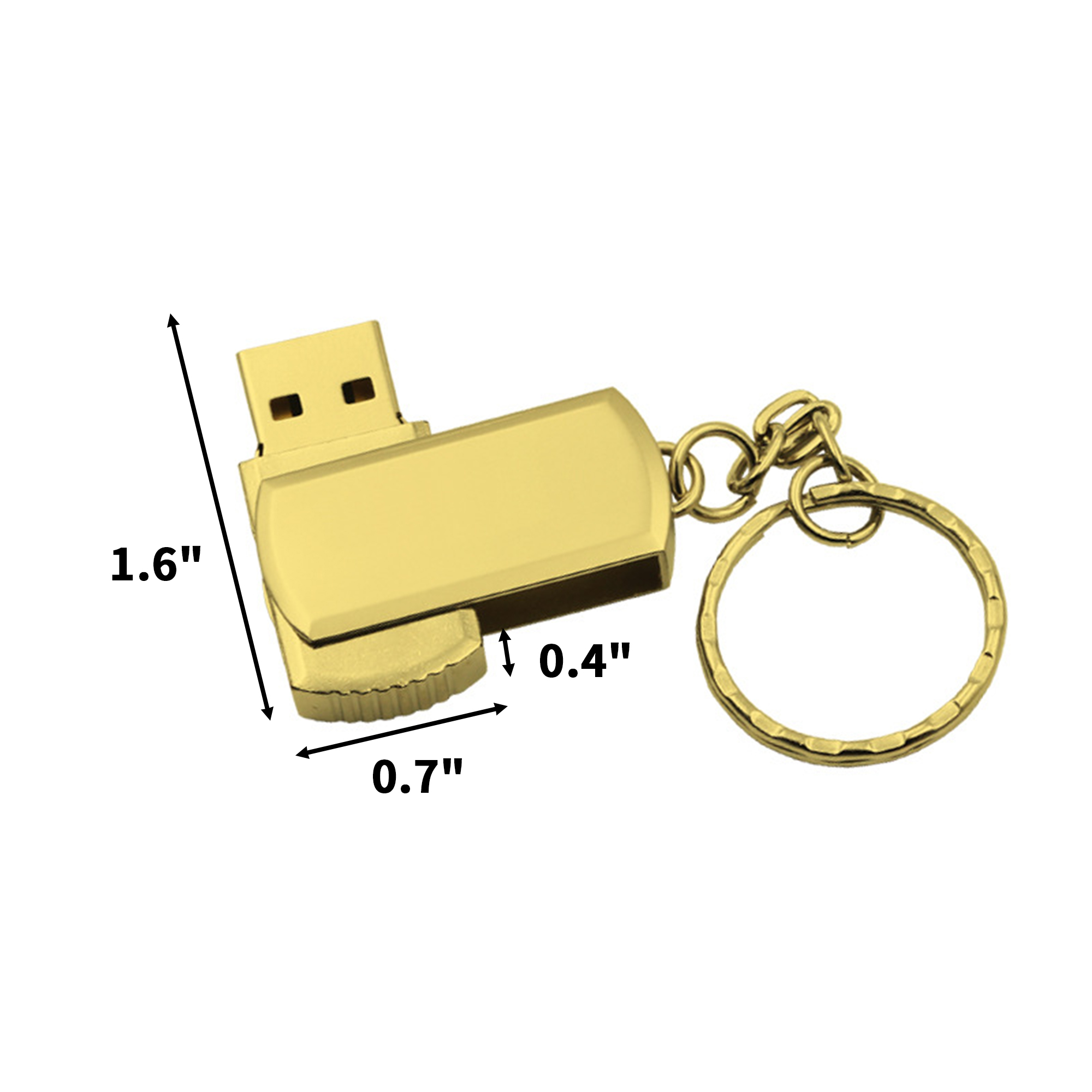 Metal USB Flash Drive With Alloy Housing 4