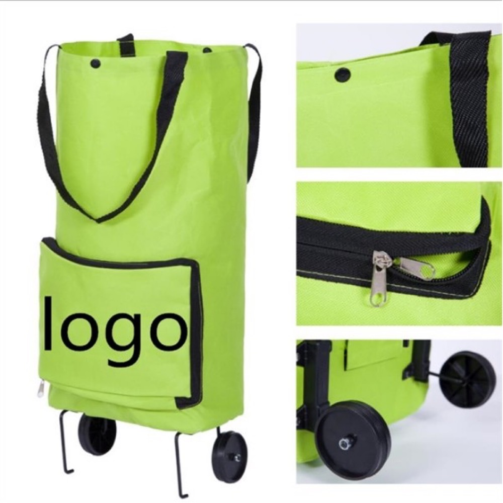 Foldable Back Band Multi Functional Wheel Bag 2