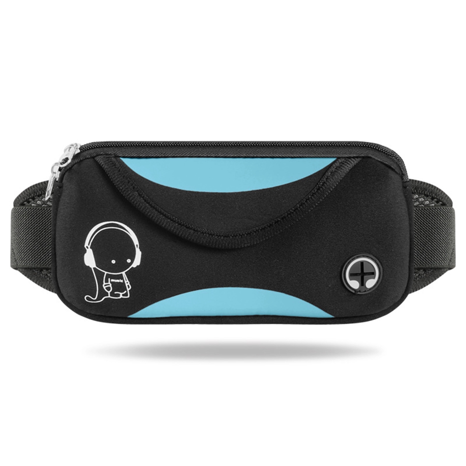 Outdoor Waterproof Waist Bag with Earphone Hole 3