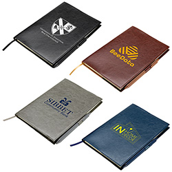 Conclave Refillable Leatherette Journal with Pen 4