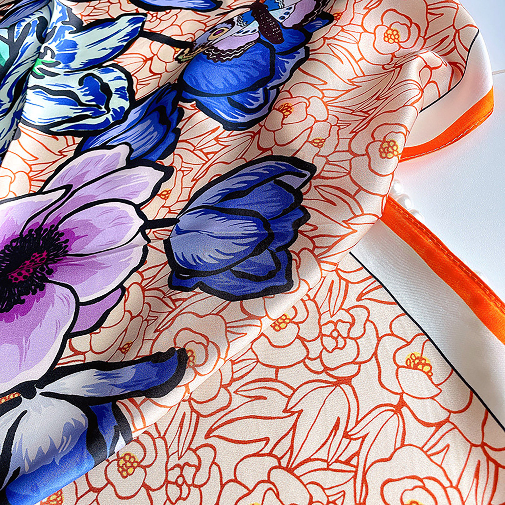 Pure Silk Bandana 3