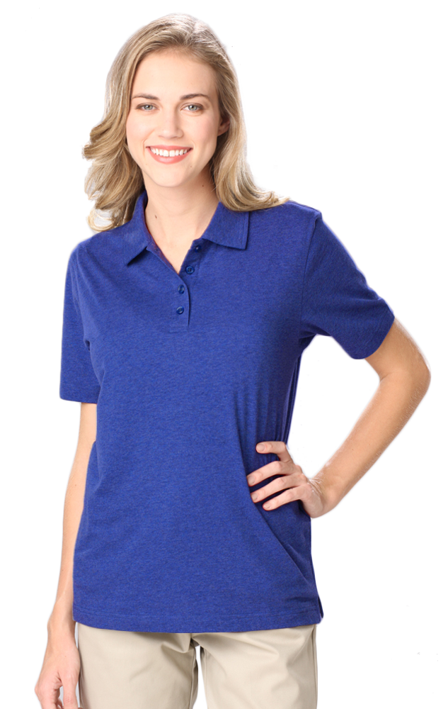 Ladies' Heathered Polo 2