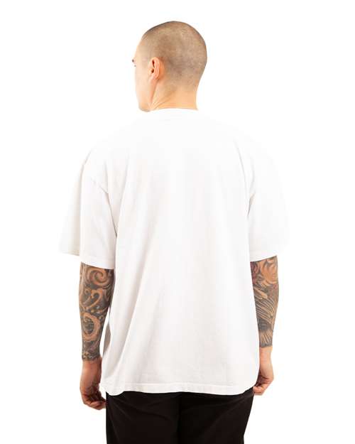 Unisex Garment-Dyed Reverse Tee - SHGRS 14