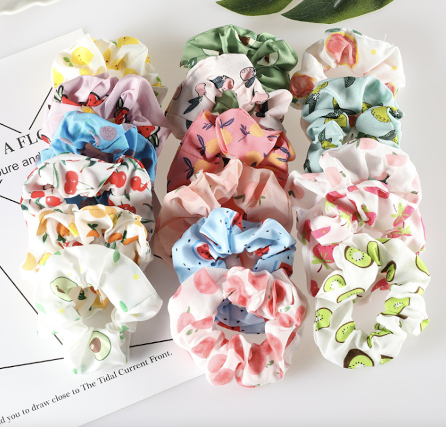 Imitation Silk Scrunchies 3