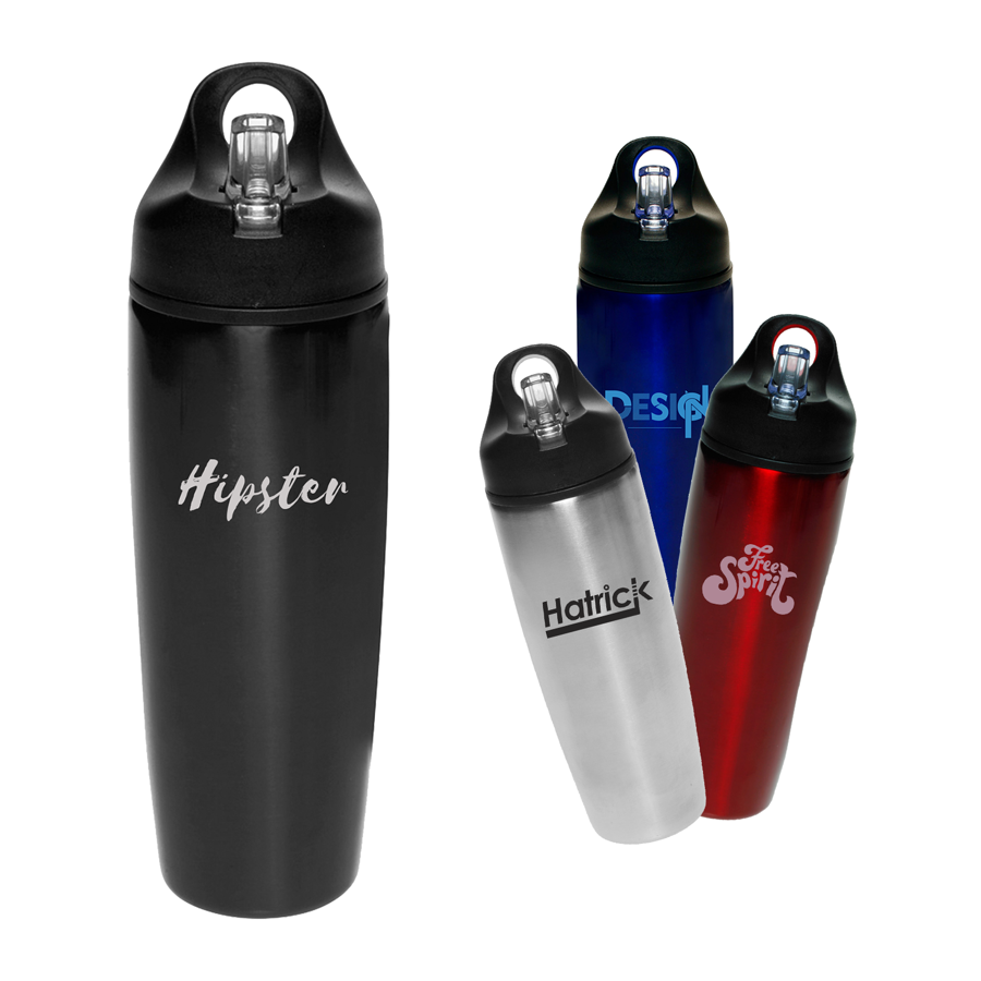 Custom Steel Sports Bottle - 28.5 oz, custom water bottle with logo imprint 2