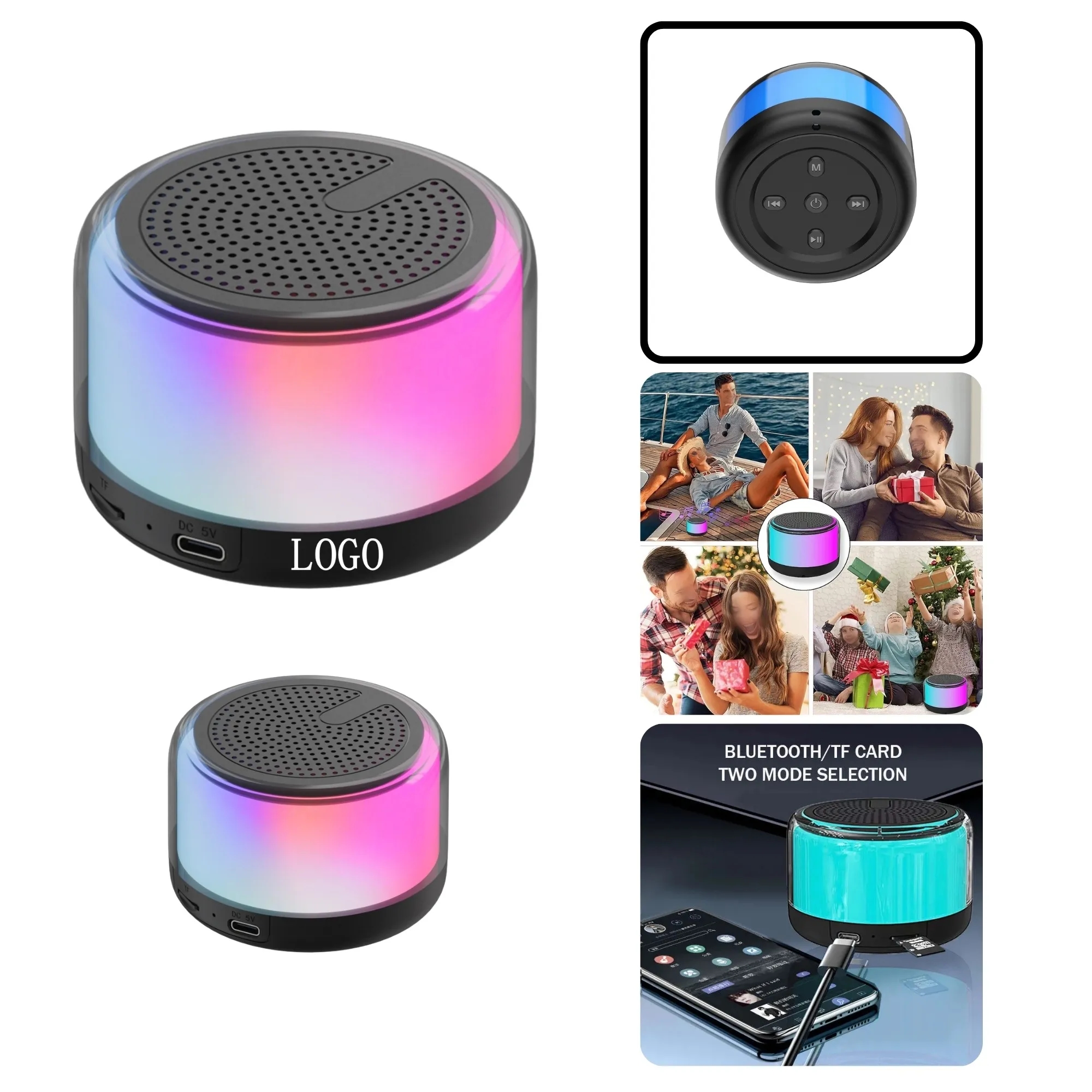 Colorful Wireless Speaker 1