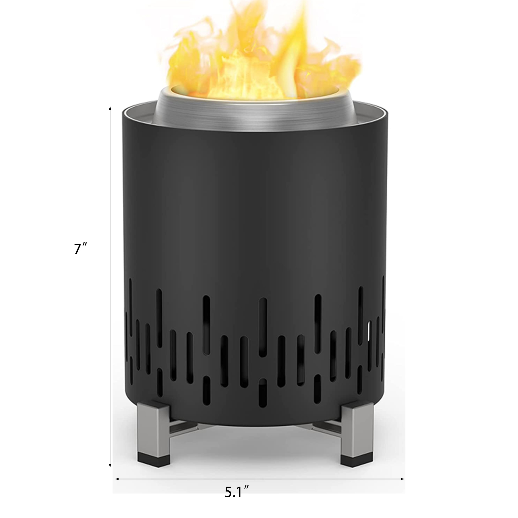 Tabletop Fire Pit with Stand 3