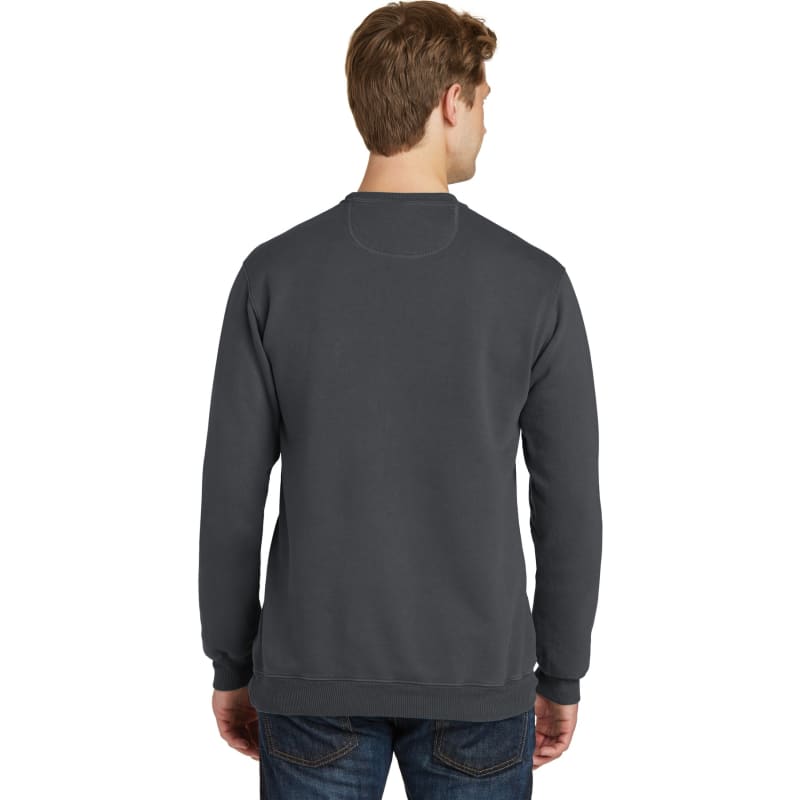 Port & Company Beach Wash Garment-Dyed Crewneck Sweatshirt, custom hoodie or sweatshirt with logo imprint 64