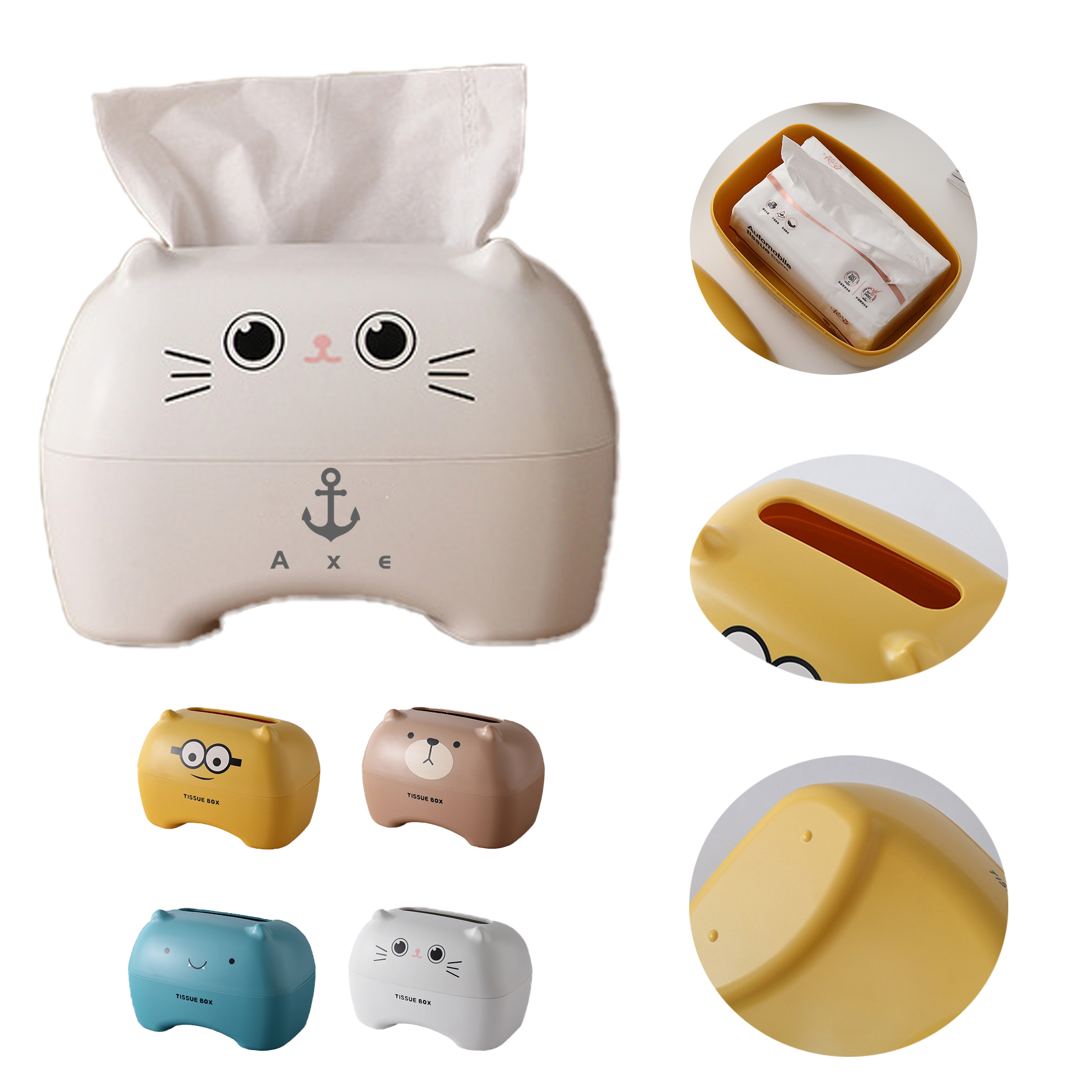 Cartoon Plastic Tissue Box 2