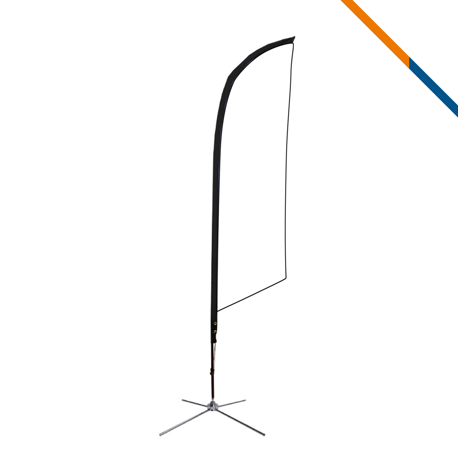 9' Tickseed Single-Sided Angle Flag 4