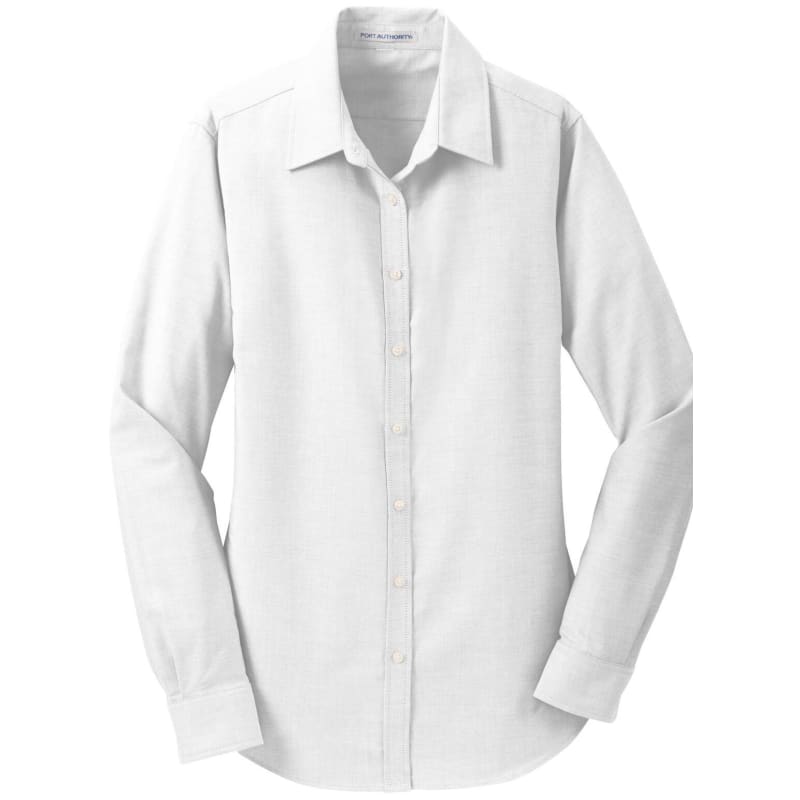 Port Authority Ladies SuperPro Oxford Shirt. 9