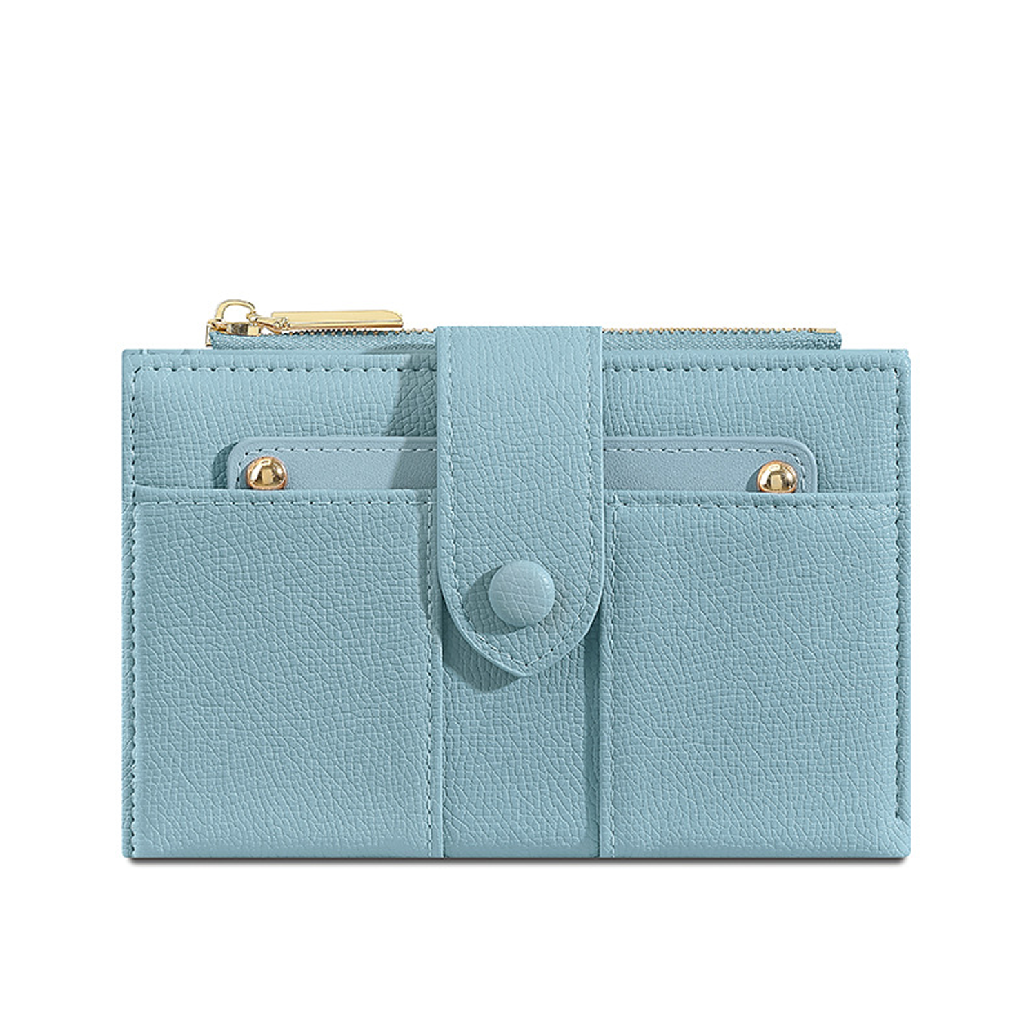 Stylish Women's PU Wallet - Foldable Card & Coin Holder 9