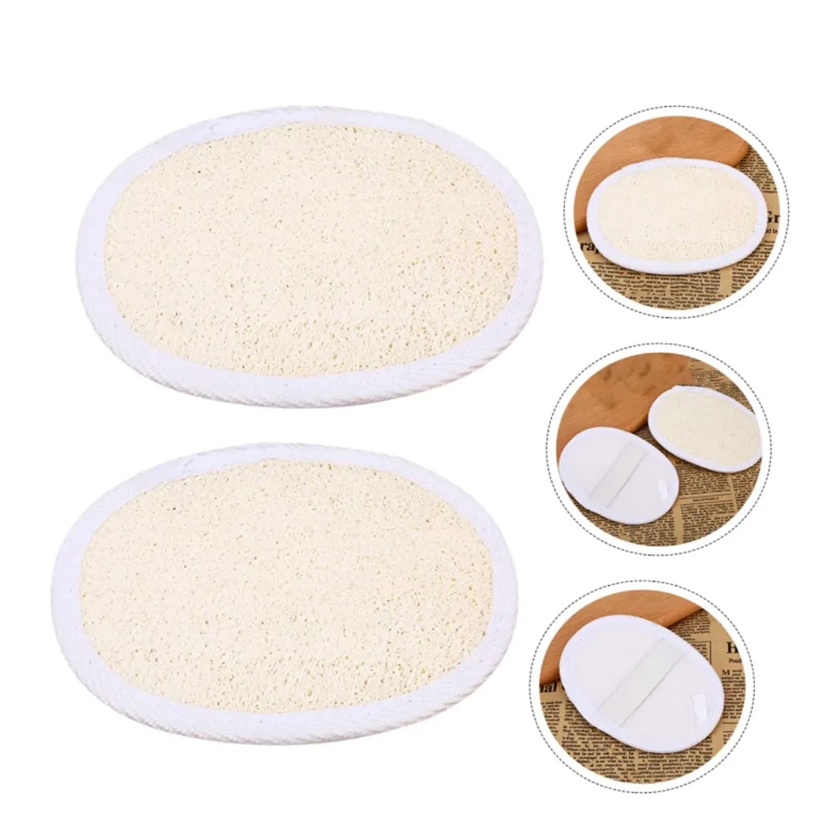 10 Soft Eco Friendly Biodegradable Loofah Bath Sponge 4