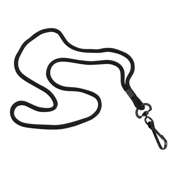 1/8" Polyester Cord Lanyard with Swivel Snap Hook 3