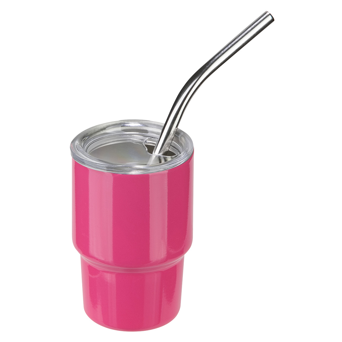 Mini Belmont 3 oz Double-Wall Stainless Steel Tumbler with Straw 31